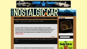 What Japanesenostalgiccar.com website looked like in 2021 (3 years ago)