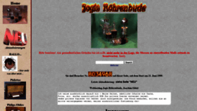 What Jogis-roehrenbude.de website looked like in 2021 (3 years ago)