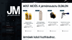 What Jarmumosas.hu website looked like in 2021 (3 years ago)