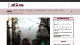 What Juriguide.com website looked like in 2021 (3 years ago)