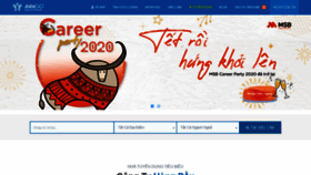 What Jobsgo.vn website looked like in 2021 (3 years ago)