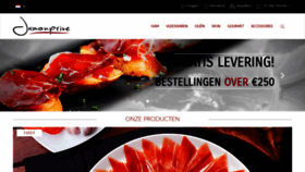 What Jamonprive.nl website looked like in 2021 (3 years ago)