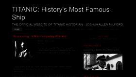 What Jmilford-titanic.com website looked like in 2021 (3 years ago)