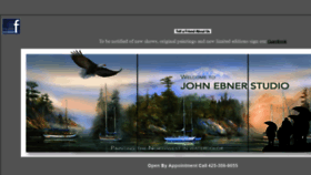 What Johnebner.com website looked like in 2021 (3 years ago)