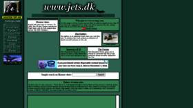 What Jets.dk website looked like in 2021 (3 years ago)