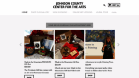 What Jocoartcenter.org website looked like in 2021 (3 years ago)