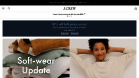 What Jcrew.com website looked like in 2021 (3 years ago)