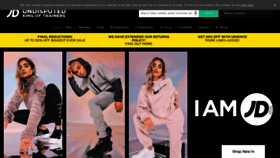 What Jdsports.co.uk website looked like in 2021 (3 years ago)
