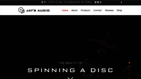 What Jays-audio.com website looked like in 2021 (3 years ago)