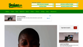What Jamaicans.com website looked like in 2021 (3 years ago)