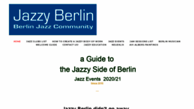 What Jazzclubsinberlin.com website looked like in 2021 (3 years ago)