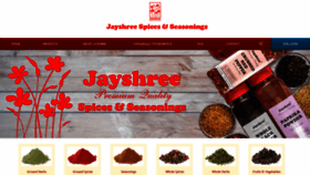 What Jayshree.com website looked like in 2021 (3 years ago)