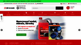 What Jaknaauto.cz website looked like in 2021 (3 years ago)