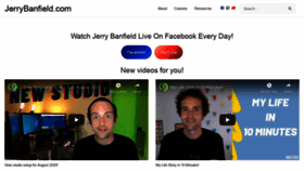 What Jerrybanfield.com website looked like in 2021 (3 years ago)