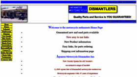 What Japmcdismantlers.co.nz website looked like in 2021 (3 years ago)