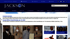What Jacksongov.org website looked like in 2021 (3 years ago)