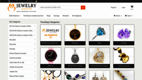 What Jewelry-auctioned.com website looked like in 2021 (3 years ago)