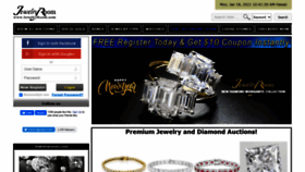 What Jewelryroom.com website looked like in 2021 (3 years ago)