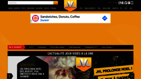 What Jeuxvideo-live.com website looked like in 2021 (3 years ago)