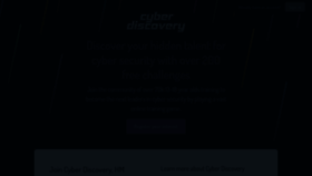 What Joincyberdiscovery.com website looked like in 2021 (3 years ago)