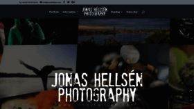 What Jonashellsen.com website looked like in 2021 (3 years ago)