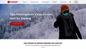 What Jalan2kejepang.com website looked like in 2021 (3 years ago)