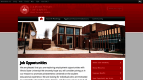 What Jobs.ilstu.edu website looked like in 2021 (5 years ago)