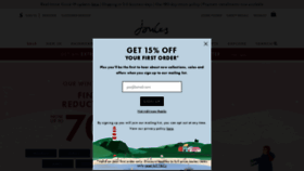 What Joulesusa.com website looked like in 2021 (3 years ago)