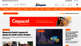 What Jornalintegracao.com website looked like in 2021 (3 years ago)