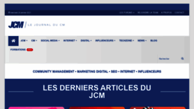What Journalducm.com website looked like in 2021 (3 years ago)