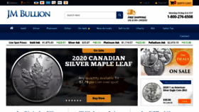 What Jmbullion.com website looked like in 2021 (3 years ago)