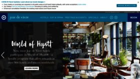 What Jdvhotels.com website looked like in 2021 (3 years ago)
