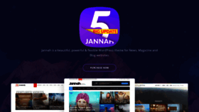 What Jannah.tielabs.com website looked like in 2021 (3 years ago)