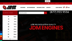 What Jdmenginedepotinc.com website looked like in 2021 (3 years ago)