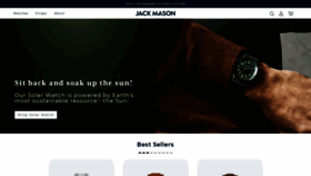 What Jackmasonbrand.com website looked like in 2021 (3 years ago)