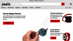 What Joesge.com website looked like in 2021 (5 years ago)