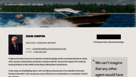 What Johngriffinrealestate.com website looked like in 2021 (3 years ago)