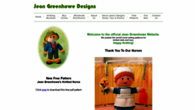 What Jeangreenhowe.com website looked like in 2021 (3 years ago)