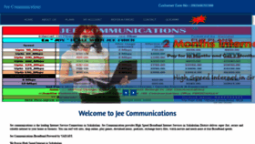 What Jeefiber.com website looked like in 2021 (3 years ago)