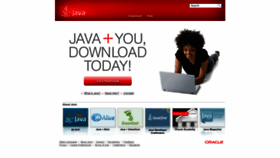 What Java.com website looked like in 2021 (3 years ago)