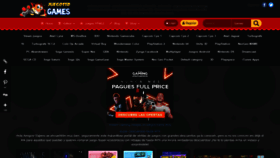 What Juegossd.com website looked like in 2021 (3 years ago)
