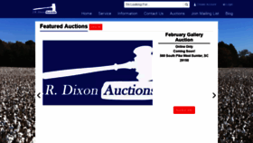 What Jrdixonauctions.com website looked like in 2021 (3 years ago)