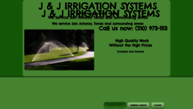 What Jjirrigation.com website looked like in 2021 (3 years ago)