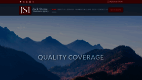 What Jackstoneinsurance.com website looked like in 2021 (3 years ago)
