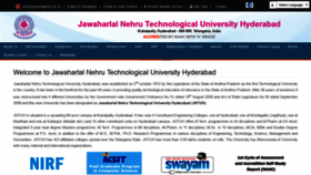 What Jntuh.ac.in website looked like in 2021 (3 years ago)