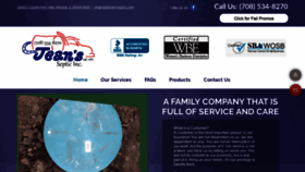 What Jeansseptic.com website looked like in 2021 (5 years ago)