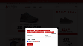 What Joesnewbalanceoutlet.com website looked like in 2021 (3 years ago)