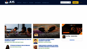 What Jus.com.br website looked like in 2021 (4 years ago)