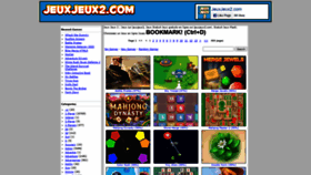 What Jeuxjeux2.com website looked like in 2021 (3 years ago)