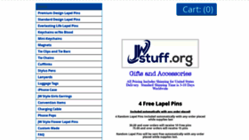 What Jwstuff.org website looked like in 2021 (4 years ago)